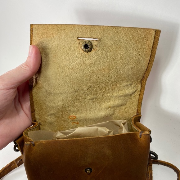 Leather Brown Crossbody Purse - Picture 6 of 16